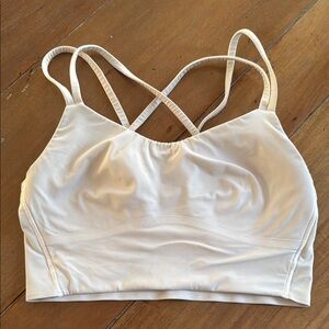 Lululemon Athletica Like a Cloud White Sports Bra